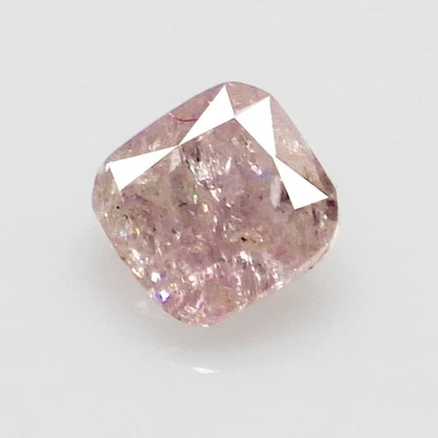 0.09 Ct Pretty Radiant 100% Natural UnTreated Purplish Pink Diamond From Argyle - Image 1 of 4