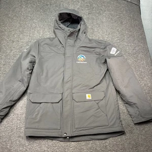 Carhartt Super Dux Jacket 005533 Mens Medium Rain Defender Hooded Softshell - Picture 1 of 10