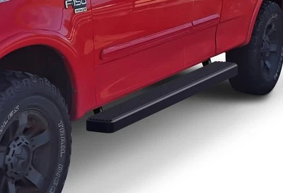 APS Running Boards 5-inch Black Fit 99-03 Ford F150 F250 Light Duty Super Cab - Image 1 of 4