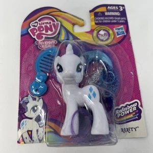 Llavero My Little Pony Rainbow Power Crystal Pony Rarity G4 2013 diversión básica difícil de encontrar - Imagen 1 de 3