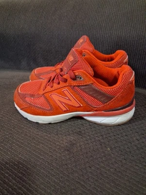 Zapatillas de running New Balance 990v5 rojas para niños talla 12 PC990M05 Foto 1 de 4