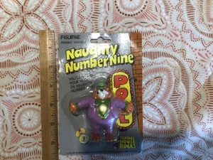 SCHOOL HOUSE ROCK, NAUGHTY NUMBER NINE POSE-ABLE FIGURINE, NEW IN PACKAGING - Picture 1 of 4