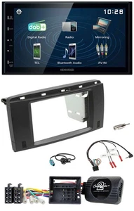 Kenwood 2DIN Bluetooth Lenkrad USB DAB Autoradio für Mercedes SLK 08-11 R171 - Bild 1 von 10