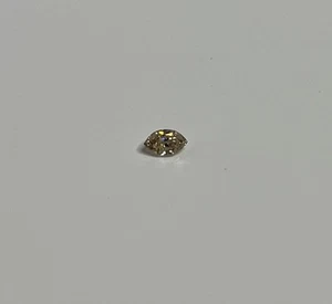 Natural 0.50 Carat Fancy Brown-Yellow Marquise GIA Certified Diamond Loose - Picture 1 of 5