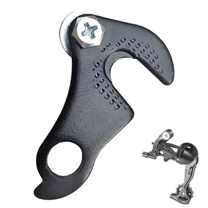 Suspensión de desviador de engranaje trasero Suspensión de desviador de aleación Gancho trasero Adaptador desplegable - Imagen 1 de 6