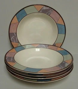 Mikasa PIAZZA Rim Soup Bowls SOLD IN SET OF FIVE - Picture 1 of 4