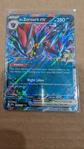 N's Zoroark EX 98/159 Double Rare Holo -SV09- Journey Together -NM- Pokémon TCG - Picture 1 of 4