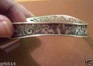 SILPADA ARMREIF STERLINGSILBER GEWELLT, OVAL B2082 - Bild 1 von 1