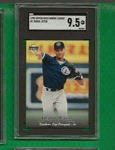 1995 Upper Deck Derek Jeter New York Yankees #1 💥💥🎆 Classificato SGC 9,5 - Foto 1 di 2