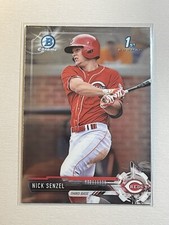 Nick Senzel 2017 Bowman Chrome Prospect BCP1 Reds 1st Rookie Card RC