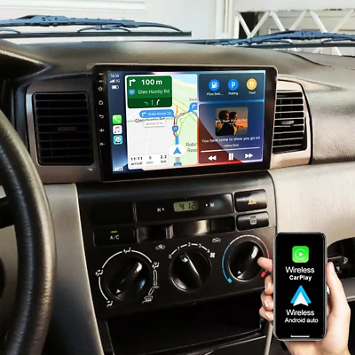 9" Android14 Car Stereo Carplay GPS Head Unit Navi For Toyota Corolla 2003-2008 - image 1 of 4