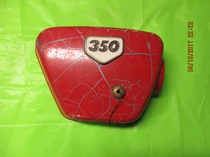HONDA CB350 RIGHT SIDE COVER PANEL RT OEM 69 70 CB 350 - Bild 1 von 3
