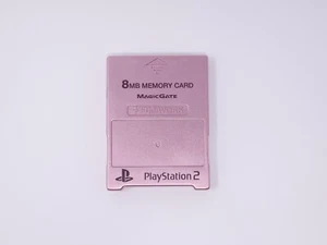 PS2 Memory Card 8MB Fujiwork PINK Memory King Playstation 2 Japan US-Verkäufer - Bild 1 von 2