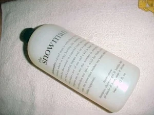 SEALED - PHILOSOPHY -THE SNOWMAN - 32 oz - FULL - shampoo shower gel - Picture 1 of 4