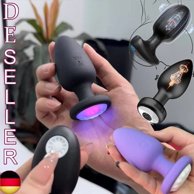 Prostata Stimulation Analplug Vibrator Dildo Sex Spielzeug für Männer Paare Toys - Bild 1 von 4