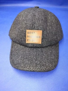 mens winter cap, "Best Husband Ever" ball cap with ear muffs - Picture 1 of 6