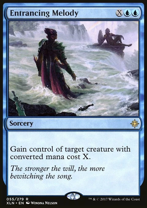 Magic the Gathering MTG Entrancing Melody (55) Ixalan   LP - Image 1 of 1
