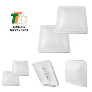 2 Pack 14" Universal Roof Vent Cover Vent Lid Replacement for RV, Trailer, Ca... - Picture 1 of 12