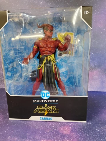 SABBAC  DC MULTIVERSE  MEGA FIGURE  BLACK ADAM   MCFARLANE Cover