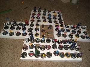Large Lot Of 96 DC Heroclix Figures - Picture 1 of 8
