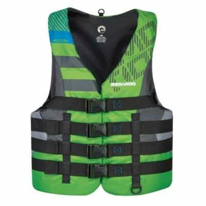 NEW MENS SEA DOO MOTION'S PFD GREEN 286767**70 - Bild 1 von 2