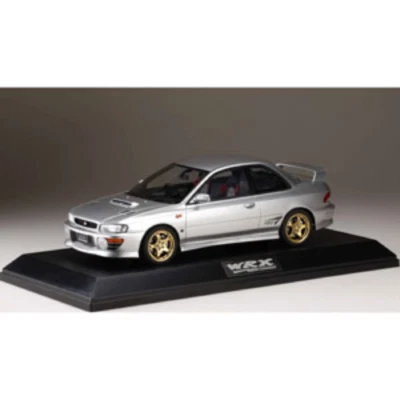 1/18 Subaru Impreza WRX tipo R STi versión IV (GC8) 1997 plata ligera metálica - Imagen 1 de 4