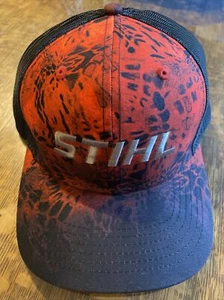 NWT STIHL chainsaw Red cap hat. adjustable A13 - Picture 1 of 3