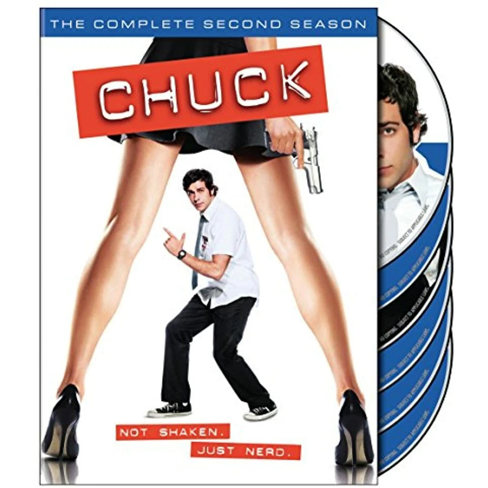 Chuck: The Complete 2nd Second Season (DVD, 2009, 6-Disc Set) NEW Foto 1 de 1