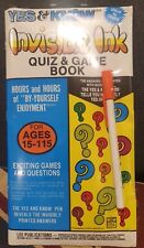 YES & KNOW INVISIBLE INK QUIZ & GAME BOOK VINTAGE LEE PUBLICATIONS 1980s TRAVEL