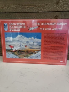 (VINTAGE)The Legendary Arrow Schmid F X Puzzle 1000 Pc. New Sealed 20 x 27 - Picture 1 of 5