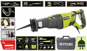 SEGA DRITTA A GATTUCCIO SEGHETTO ALTERNATIVO ELETTRICO 1200W VEL.VARIABILE RYOBI - Foto 1 di 10