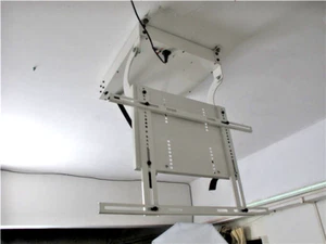 LCD TV Bildschirm Decke Aufhänger Elektrisch Rack Halterung Fernbedienung Anzug 32"- 70" - Bild 1 von 11