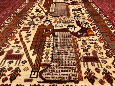 200 X 110 COLLECTORS' ITEM Vintage Stunning Pictorial with Portrait Walll Hang C - Image 1 of 4