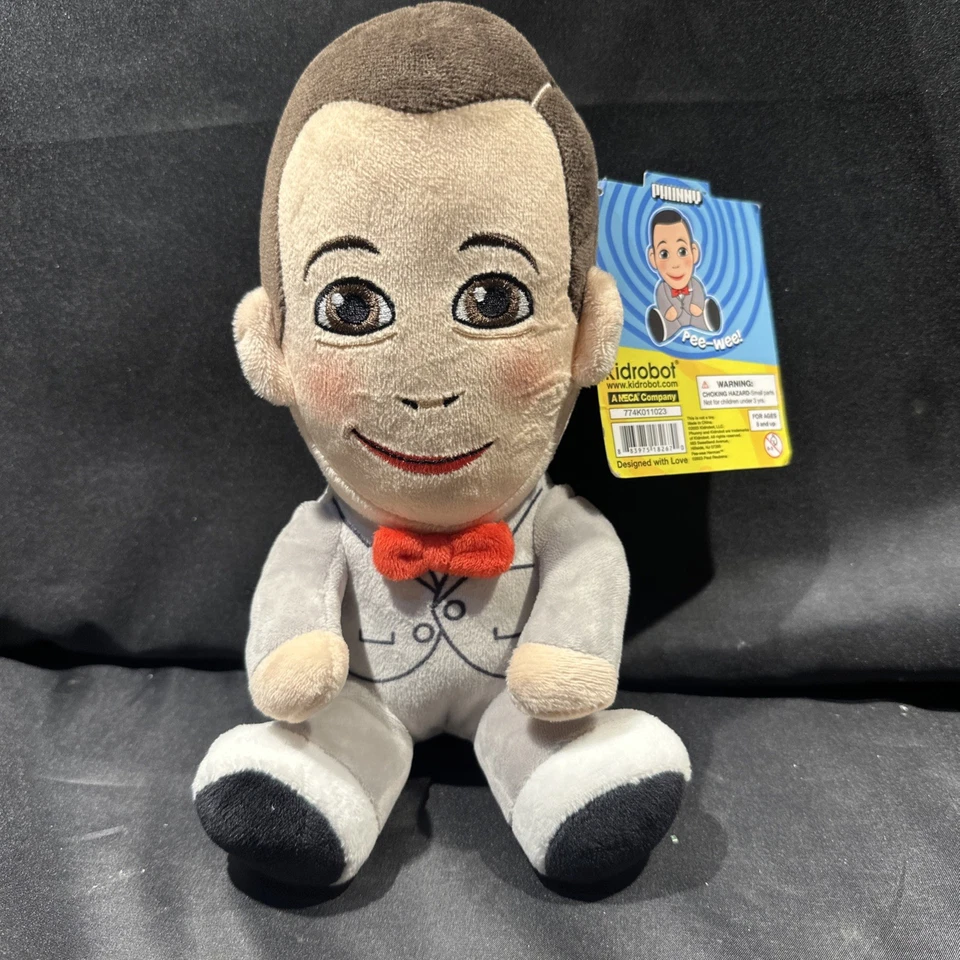 Kidrobot Pee-Wee Herman 8" Phunny Plush playhouse Neca 2023