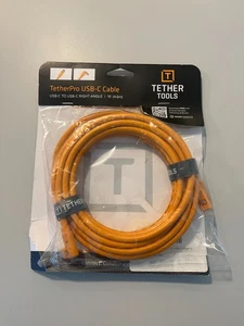 Tether Tools TetherPro USB-C to USB-C (15 Ft/Orange) - Picture 1 of 1