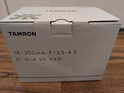 Tamron 18-300mm f/3.5-6.3 Di III-A VC VXD Lens for Sony E-Mount - AFB061S700 - Image 1 of 3