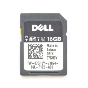 Dell 7GH0Y 16GB iDRAC vFlash C10 SDHC SD Card Module 13 Gen R630 R730 07GH0Y - Picture 1 of 1