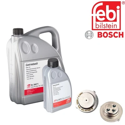 2x Bosch Drucksensor + 6L Öl für VW Audi DSG 7-Gang Getriebe DQ380 DQ381 DQ500 - Image 1 of 4