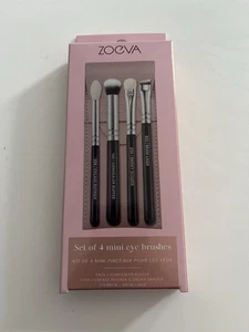 ZOEVA SET OF 4 Mini Eye Brushes New In Box Make Up Brushes - Picture 1 of 2