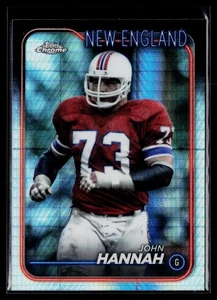 2024 Topps Chrome #129 John Hannah Prism Refractor - Bild 1 von 2