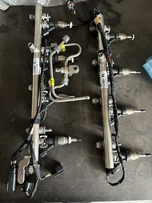 2018 2019 2020 2021 Chevrolet Camaro SS fabricante de equipamento original 6.2L trilho de combustível com injetores 19.000 milhas - Imagem 1 de 2