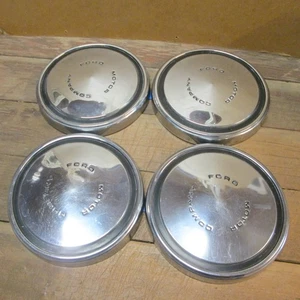 1968 - 73 FORD 10.5" DOG DISH HUBCAPS, Full Set, Mustang, Torino, Maverick ETC - Picture 1 of 6
