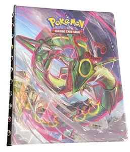 Ultra Pro Pokemon 9 Pocket Binder Rayquaza Themed 2021 (Used) Holds 252 Cards - Picture 1 of 7