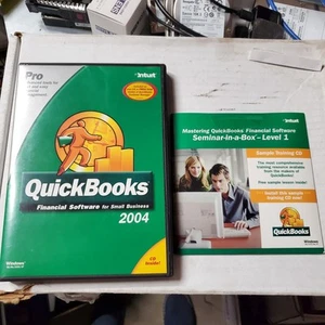 QuickBooks Pro 2004 Small Business Windows 98/ME/2000/XP & Key Read Description - Afbeelding 1 van 16