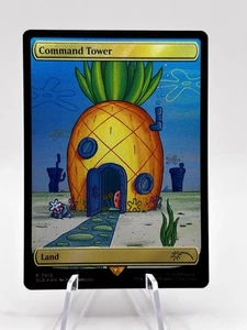Command Tower 7012 Lámina Arco Iris Bob Esponja Guarida Secreta Gota SLD MTG CASI NUEVO - Imagen 1 de 2