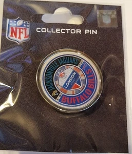 NFL LONDON international  PIN 2023  BUFFALO BILLS JACKSONVILLE JAGUARS NEW - Picture 1 of 4