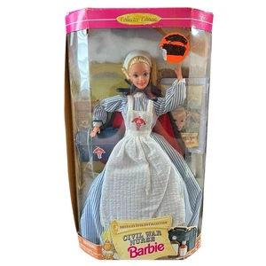 Mattel Barbie Civil War Nurse American Stories Collection 14612 1995 New - Picture 1 of 12
