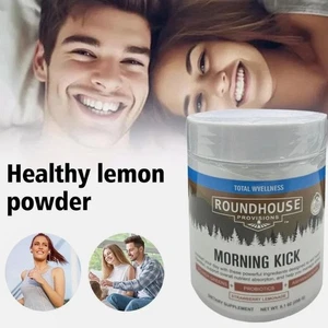 Superfood Morning Kick, By Chuck Norris Powder Supplement Greens with Ashwaganda - Picture 1 of 5
