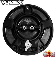 Vortex Gas Cap V3 Black Kawasaki ZX10R ZX6R ZX14 Z1000 650R Versys Ninja 1000