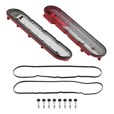 Left &Right Valve Cover w/ Gasket for Chevrolet Silverado GMC Sierra 1999-2008 - Image 1 of 4